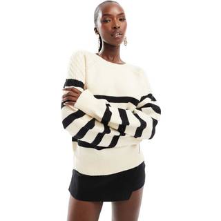 French Connection French Connection Cream Quinley Stripe Jumper