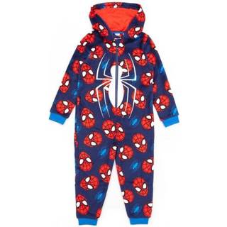 Vanilla Underground Vanilla Underground Blue Spiderman Fleece All-In-One