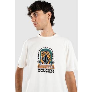 Volcom Scared Stone T-shirt - S - off white