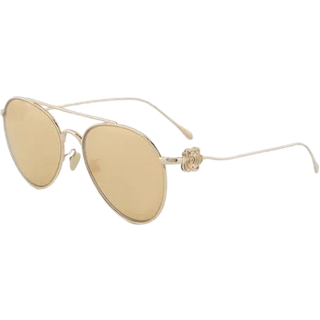 Giorgio Armani Kvinde AR6167 30130W Solbriller Metal Guld Gul Pilot Normal
