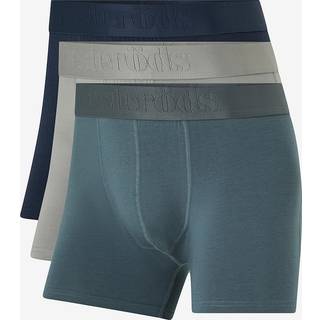 3 par Grå/grøn/blå bambus underbukser