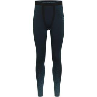 Odlo Performance Warm Blackcomb Bl Bottom Long Syntetisk undertøj Herrer størrelse XXL farve sort
