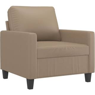 lænestol 60 cm kunstlæder Cappuccino