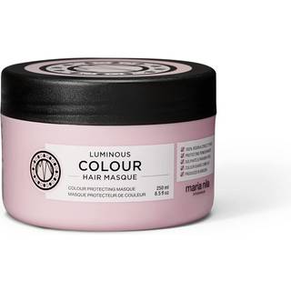 Maria Nila Luminous Color Hair Mask 8,5 fl oz reducerer farvetab fra vask af granatæble modvirker dehydrering 100% vegansk & sulfat/paraben grati