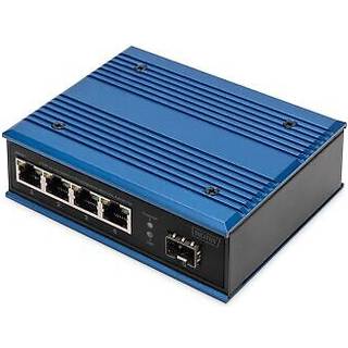 DIGITUS - switch - industrial - 4 ports - unmanaged