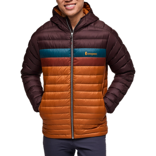 Cotopaxi Men's Fuego Down Hooded Jacket Coffee And Sienna, XXL