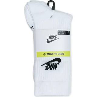 Nike Sportswear Everyday Essential-crewstrømper (3 par) - hvid - 46-50