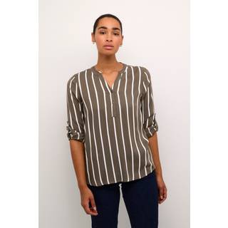Kaffe KAstridy Bluse - Brun - Str 34 - Damer