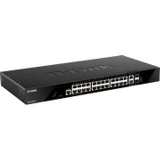 D-link Dgs-1520-28 Netværksswitch Administreret L3 10g Ethernet (100/1000/10000) 1u Sort