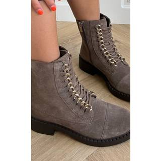 Copenhagen Shoes Støvler - New Rock Suede - Smoke