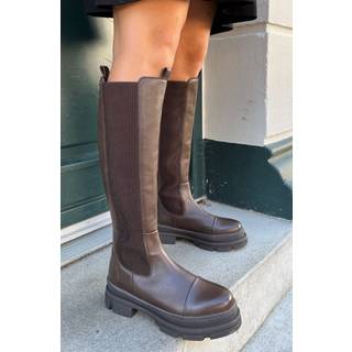 Follow Me And More Støvler, Dark Brown, 41