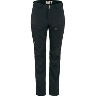 Fjällräven Women's Abisko Midsummer Trousers Trekking bukser Damer størrelse 34 - Regular farve sort