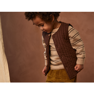 Lil Atelier Vest Sweat Rocky Road