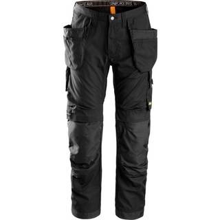 Snickers 6201 allroundwork, arbejdsbukser med hylsterlommer sort 164