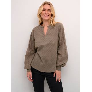 Kaffe KAlydia Bluse - Brun - Str 38 - Damer