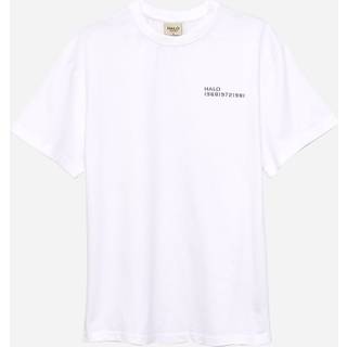 HALO T-shirt S/S, Unisex, Str. XS, Hvid