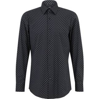 BOSS H Hank Kent Long Sleeved Shirt Black