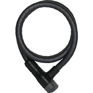 Abus Microflex 6615K/120/15 Kabellås + SCLL-støtte - Sort