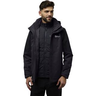 Jack Wolfskin Men's Romberg 3in1 Jacket, Phantom, M