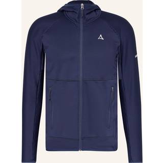 Schöffel Fleece Hoody Cascata Fleecejakke Herrer størrelse 46 farve blå
