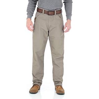 Wrangler Riggs Workwear Herre Technician Work Utility Pants Dark Khaki 36W X 34L US