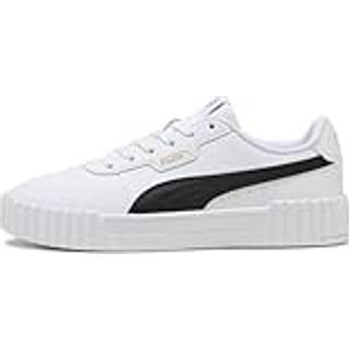 PUMA Carina 3.0 Sneakers Women, Shoes, White/Black/Gold, 40