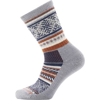Smartwool Everyday Fair Isle Sweater Crew Multifunktionelle sokker størrelse XL farve grå
