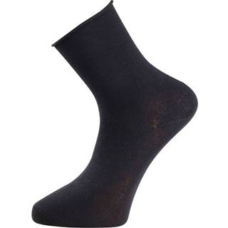 Trofe Cotton Solid Sock - Black - Strl 37/41
