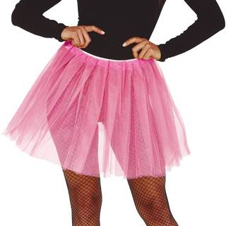 Pink tylskørt, 40 cm