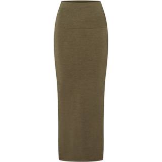super.natural Women's Cosy Skirt Nederdel Damer størrelse L farve brun/olivengrøn