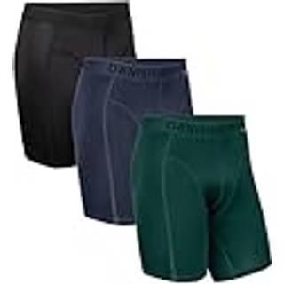 SPORTS BOXER SHORTS EXTRA LONG - Black | Blue | Green / L / 3-Pack