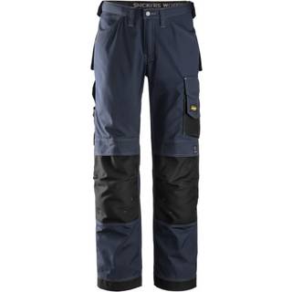 Snickers 3333 high-vis bukser, klasse 2 Orange/gråmeleret 224