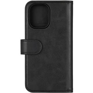iPhone 16 - Essentials 2In1 Magnet PU Walletcover - Black