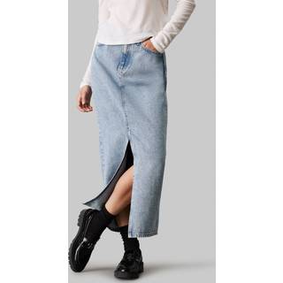Denim Maxi Skirt - Denim - 29