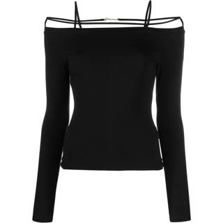 Jacquemus Sierra Lencera cotton top - black - M