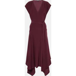 Joseph Goodman silk crÃªpe de chine midi dress - red - XS