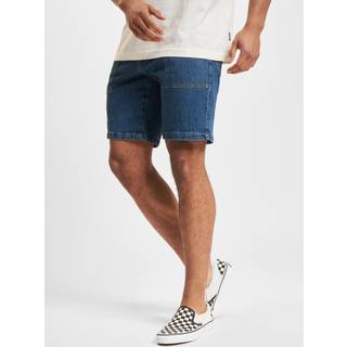 Denim Project Utilty Loose Shorts - 28 - mid blue washed