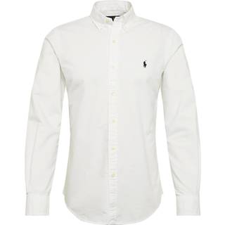 Polo Ralph Lauren Slim Fit Garment Dyed Oxford Shirt White