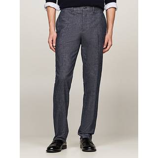 Tommy Hilfiger Denton Brushed Marl Trousers Navy