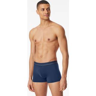 Schiesser Pure Micro Shorts Plain - Darkblue - Medium
