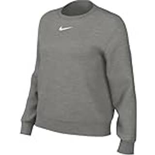Nike Sportswear Phoenix Fleece-sweatshirt med rund hals til kvinder - grå - M (EU 40-42)