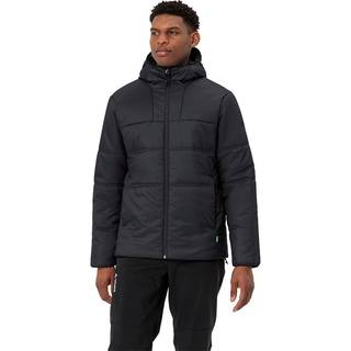 Vaude Neyland Hooded Insulation Jacket Syntetisk jakke Herrer størrelse XL farve grå/sort