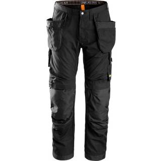 Snickers 6201 allroundwork, arbejdsbukser med hylsterlommer sort 112
