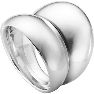 Georg Jensen Curve ring, sølv