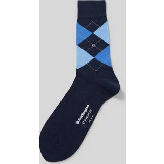Burlington 3-pak Edinburgh Wool Sock - Navy-2 - Str 40/46