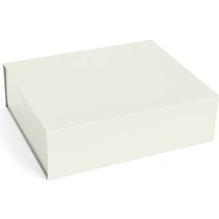 HAY Colour Storage XS æske med låg 16,5x22,5 cm Chalk white