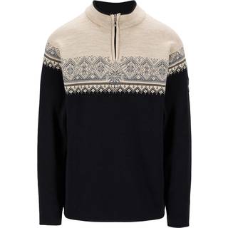 Dale of Norway Men's Moritz Sweater Black Sandstone, XL