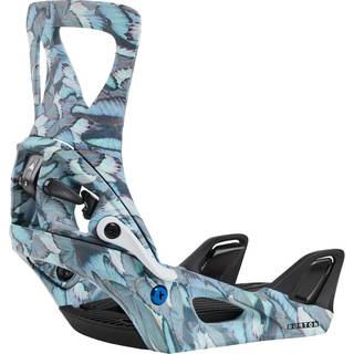 Burton Women's Step On® Snowboard Binding Blue Butterflies, S