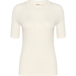 Soaked In Luxury Slfauna Tee Ss Toppe & T-Shirts 30407715 Whisper White (LARGE)