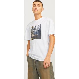 Printet O-hals T-shirt